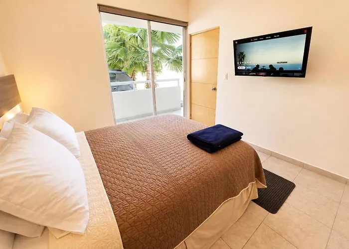 Bahia Del Tezal 103b Modern 1br Retreat With Rooftop Pool & Access * Cabo San Lucas
